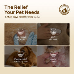 Itch Relief Skin Soothing Wipes for Dogs & Cats
