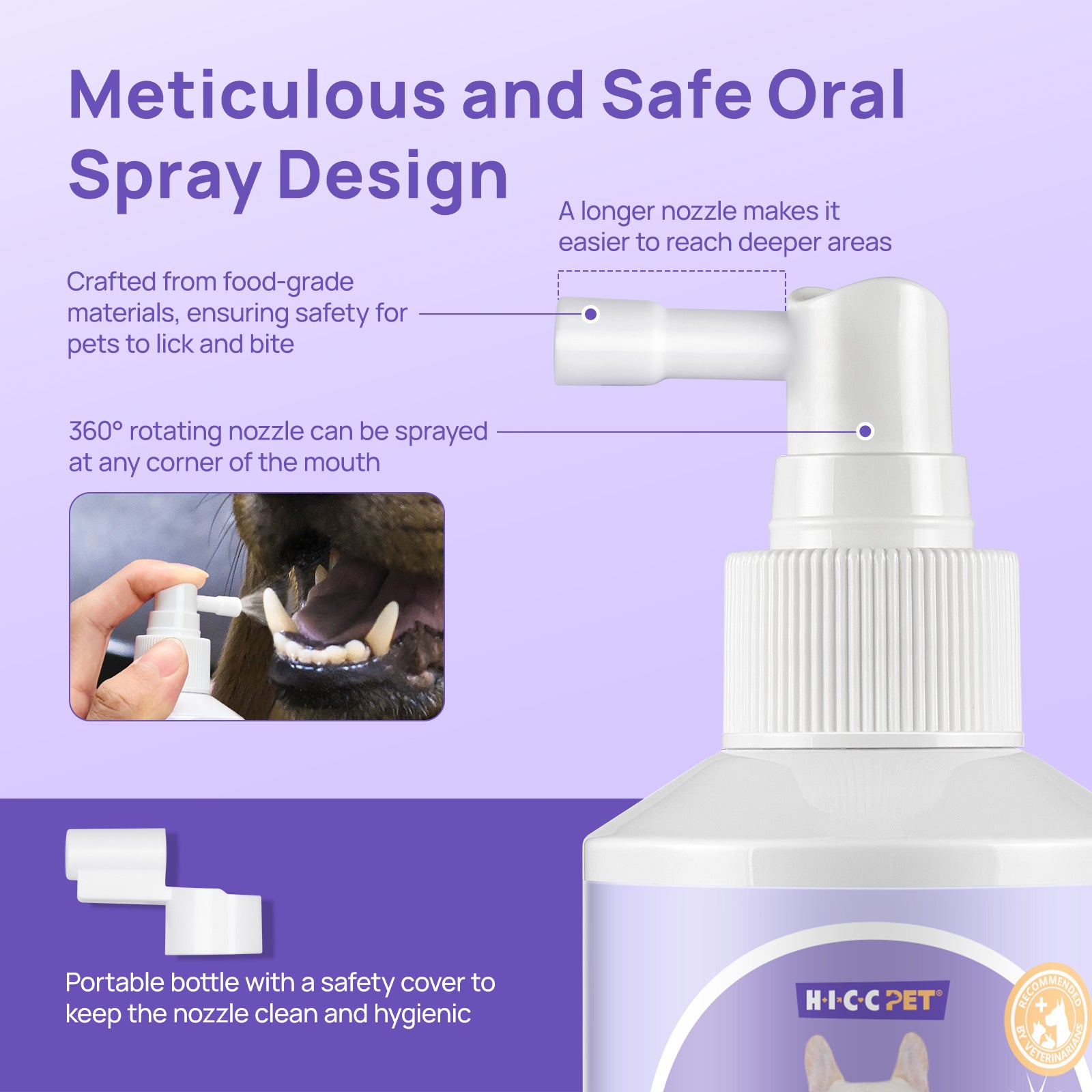 Oral Care Dental Spray for Dogs & Cats