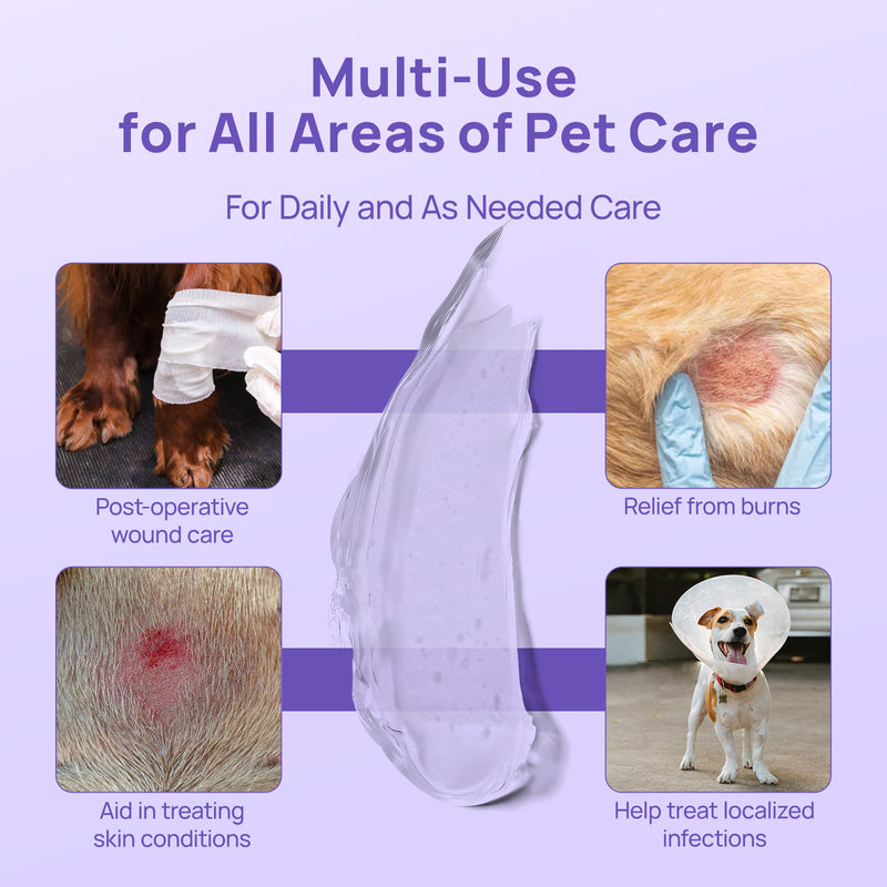 HICC Pet® Pet Wound & Skin Care Antimicrobial Hydro Gel For Dogs
