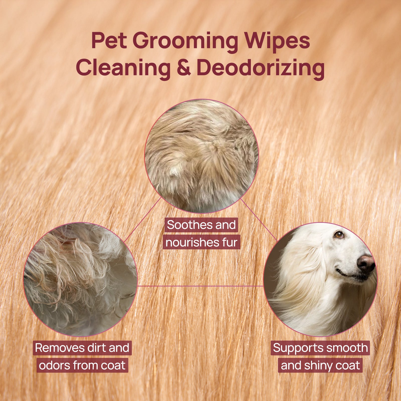 Plant-Based Pet Wipes for Dogs & Cats