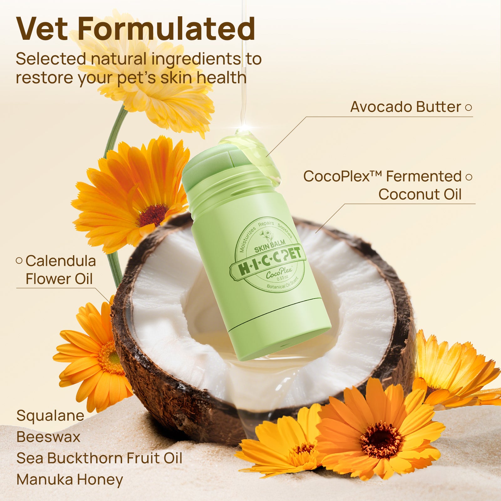 Skin Soothing Balm Butter for Dogs & Cats
