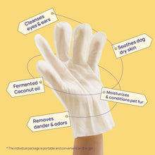 HICC Pet® Hypoallergenic Pet Glove Wipes For Dogs