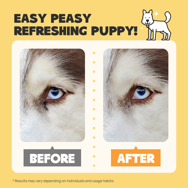 HICC Pet® Hypoallergenic Pet Glove Wipes For Dogs