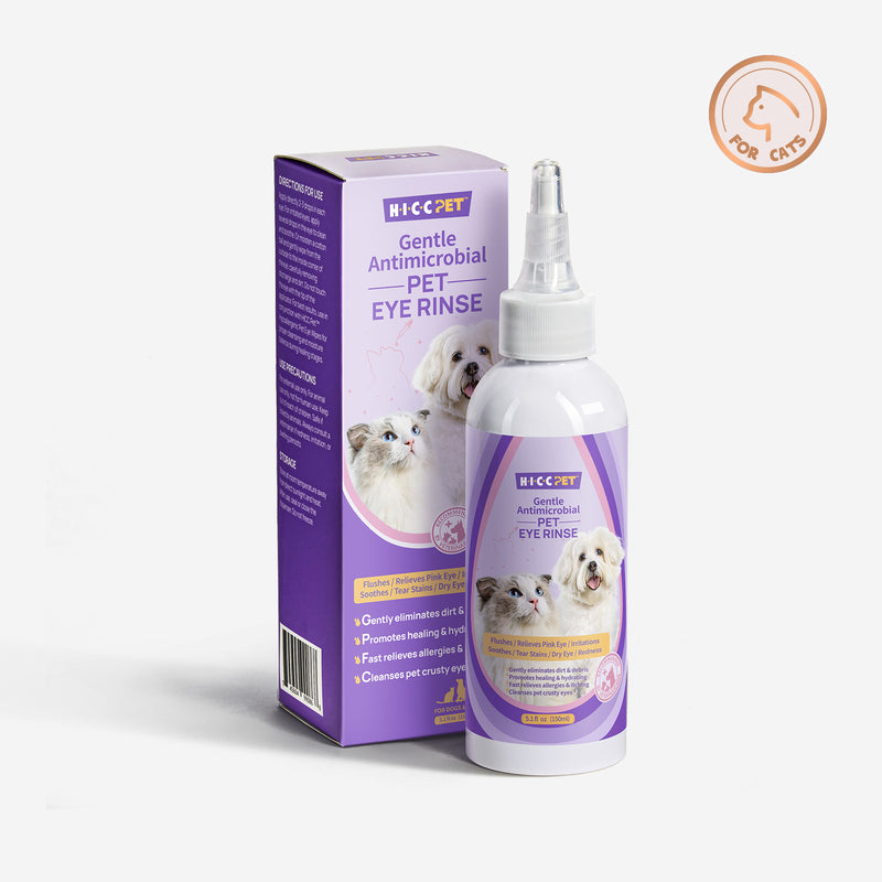 HICC Pet® Gentle Antimicrobial Pet Eye Rinse For Cats