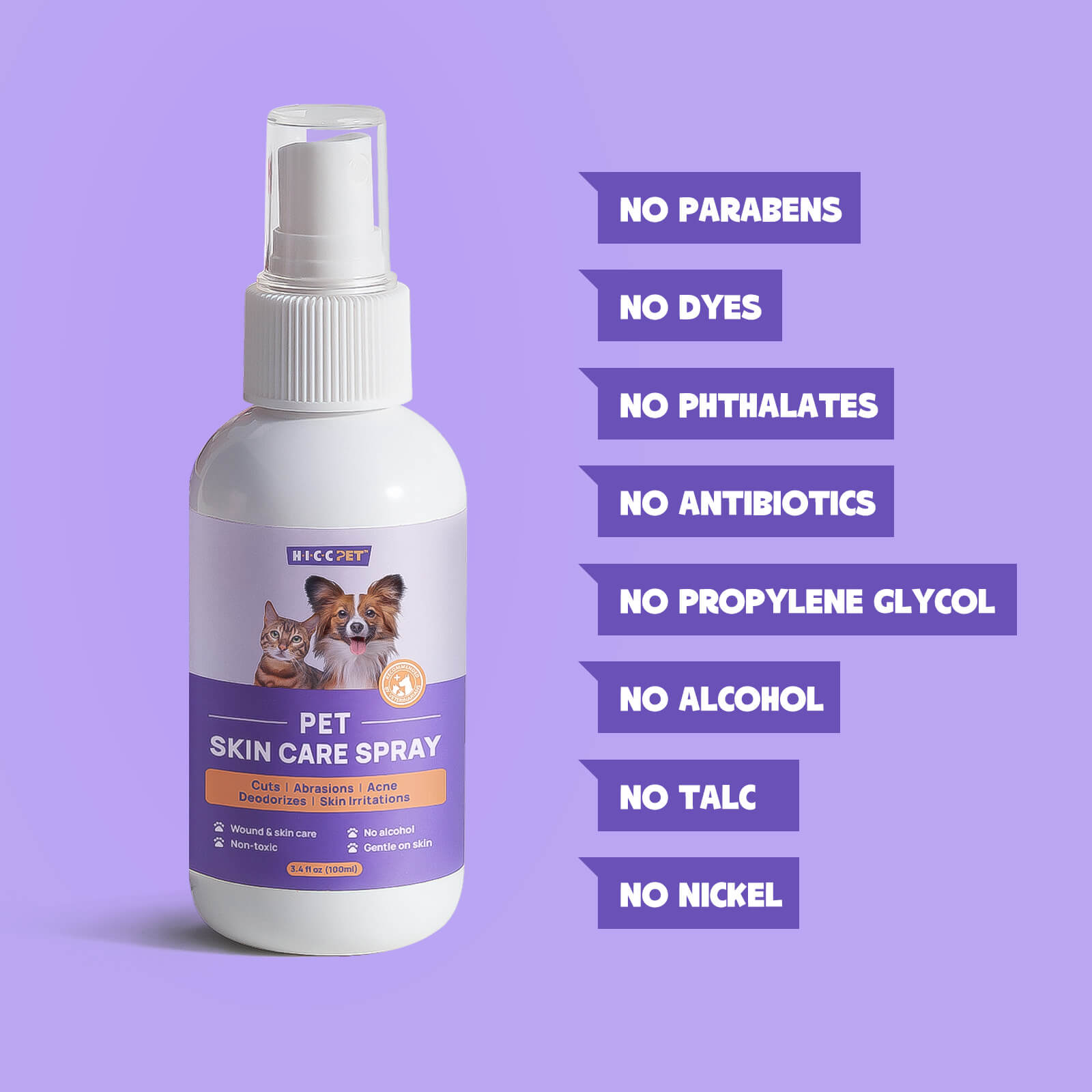 Cat Skin Care Relief Spray 3.4 fl oz