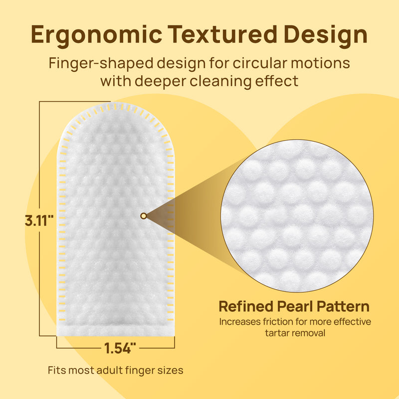 HICC Pet® Pet Dental Finger Wipes For Dogs