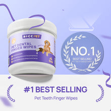 HICC Pet® Pet Dental Finger Wipes For Dogs