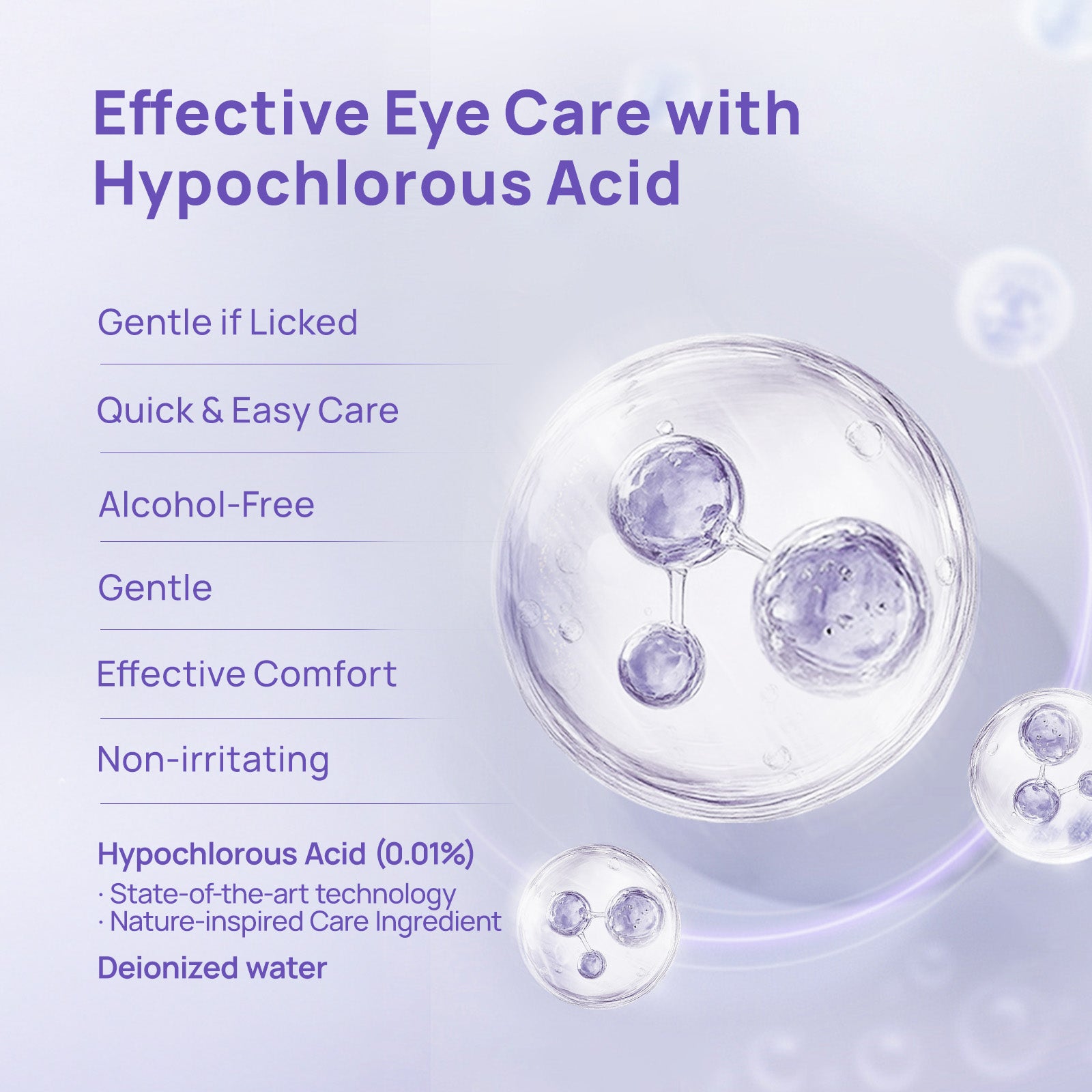 Gentle Pet Eye Cleansing Rinse for Dogs & Cats