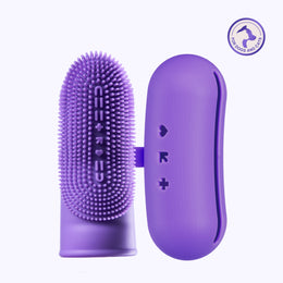 Soft Dual-Sided Finger Toothbrush for Dogs
