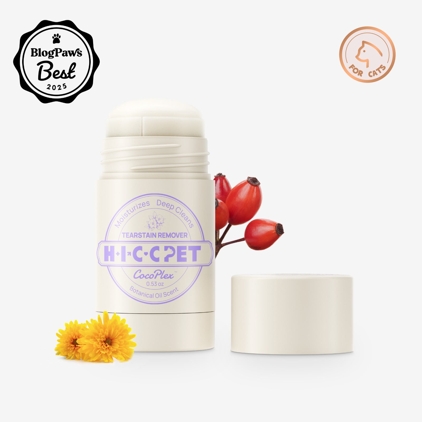 HICC Pet® Tear Stain Remover Eye Balm For Cats