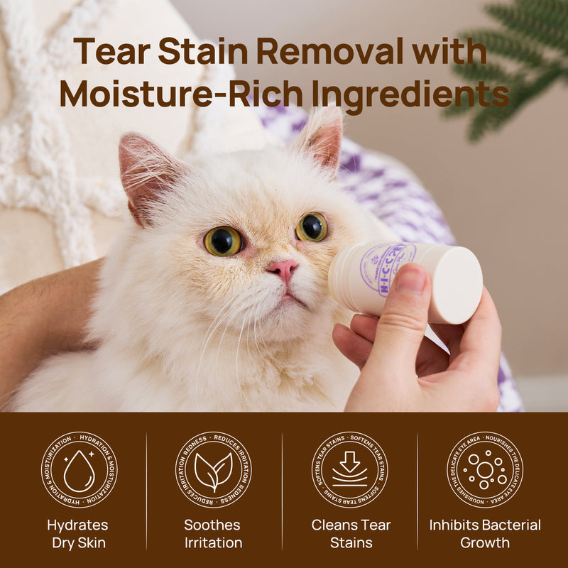 HICC Pet® Tear Stain Remover Eye Balm For Cats