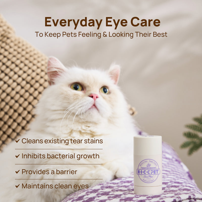 HICC Pet® Tear Stain Remover Eye Balm For Cats