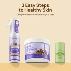 Dry Skin Rescue & Callus Protection Kit for Dogs & Cats
