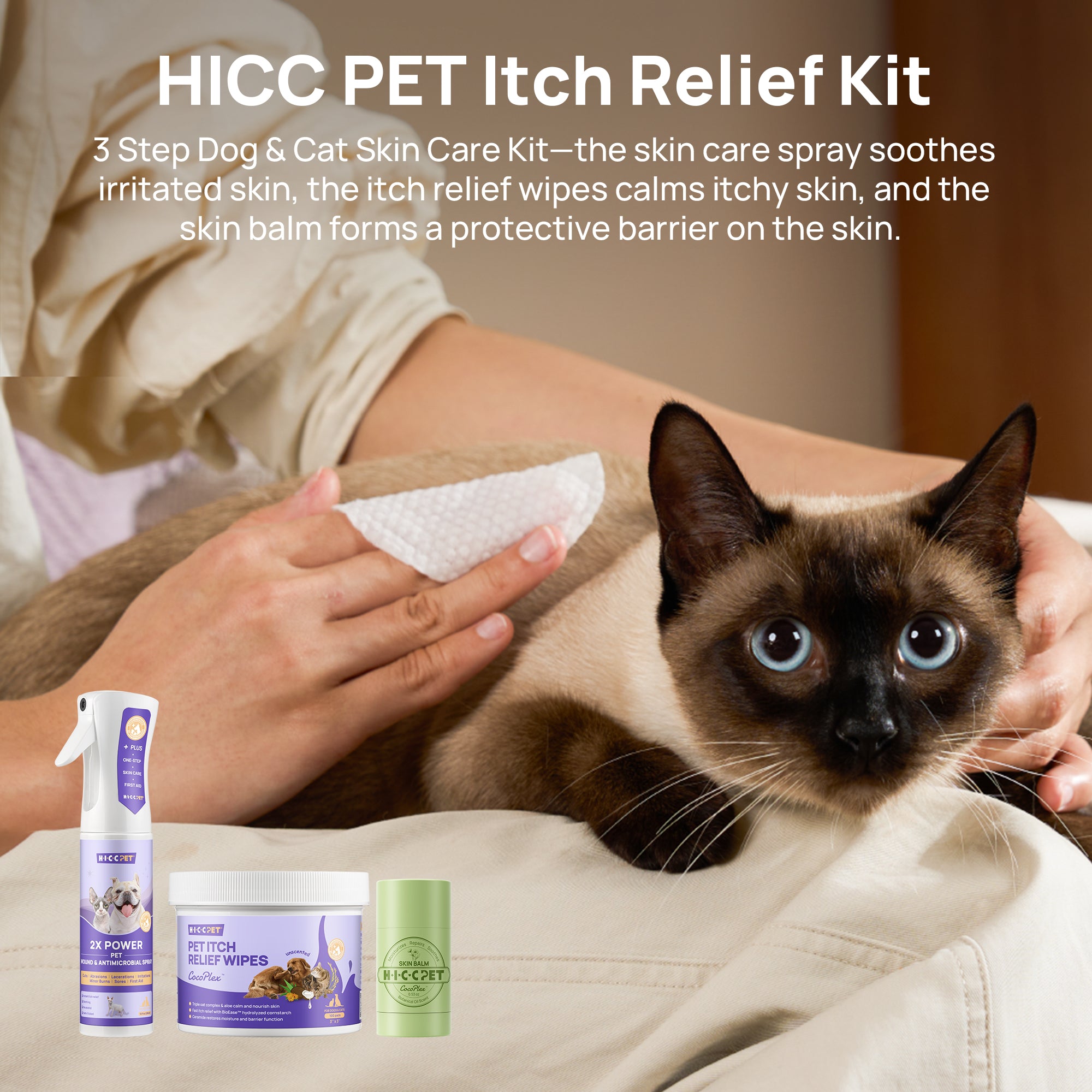 Dry Skin Rescue & Callus Protection Kit for Dogs & Cats