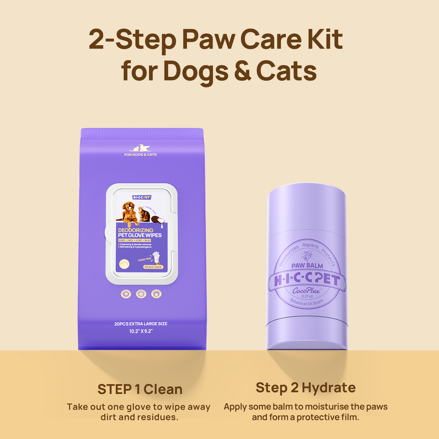 HICC Pet® Paw Care Kit