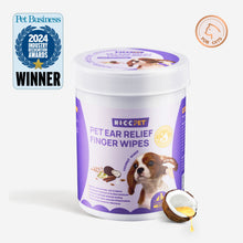 HICC Pet® Pet Ear Relief Finger Wipes For Cats