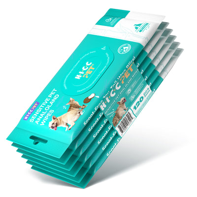 HICC Pet® Pet Anal Gland Wipes For Cats