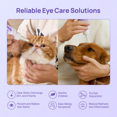 Gentle Pet Eye Cleansing Rinse for Dogs & Cats